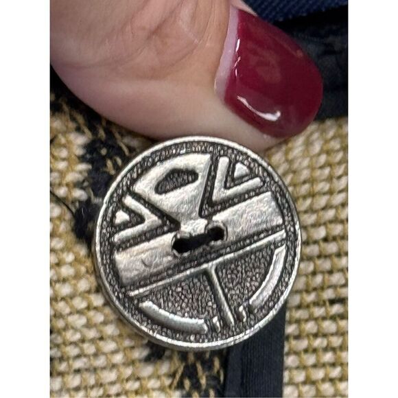 Jane Ashley Tapestry jacket animal print safari wearable art women’s sz XL - Picture 4 of 7